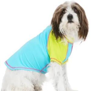 NWT YOULY Blue Cooling Rashguard for Dogs M